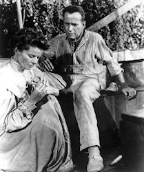 African Queen Humphrey Bogart Katherine Hepburn Photo